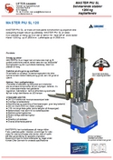 Brochure Stabler Master Piu